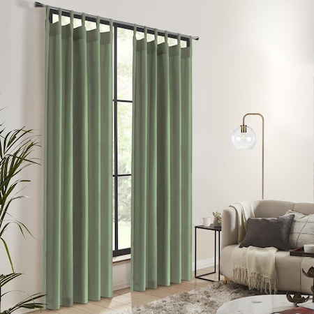 Kd 40 x 84 in. Weathermate Topsions Curtain Panel; Sage KD2842972